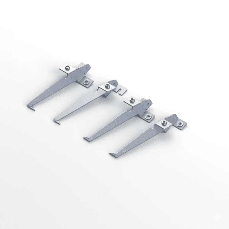 Conjunto Fixação Tapa Sol Volvo FH 2010-2014 Globetrotter