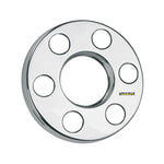 Calota Protetora Roda 6 Furos Dianteira Inox - Par