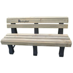 Banco Madeira 3 Lugares Plus Rodoplast - Área de Descanso