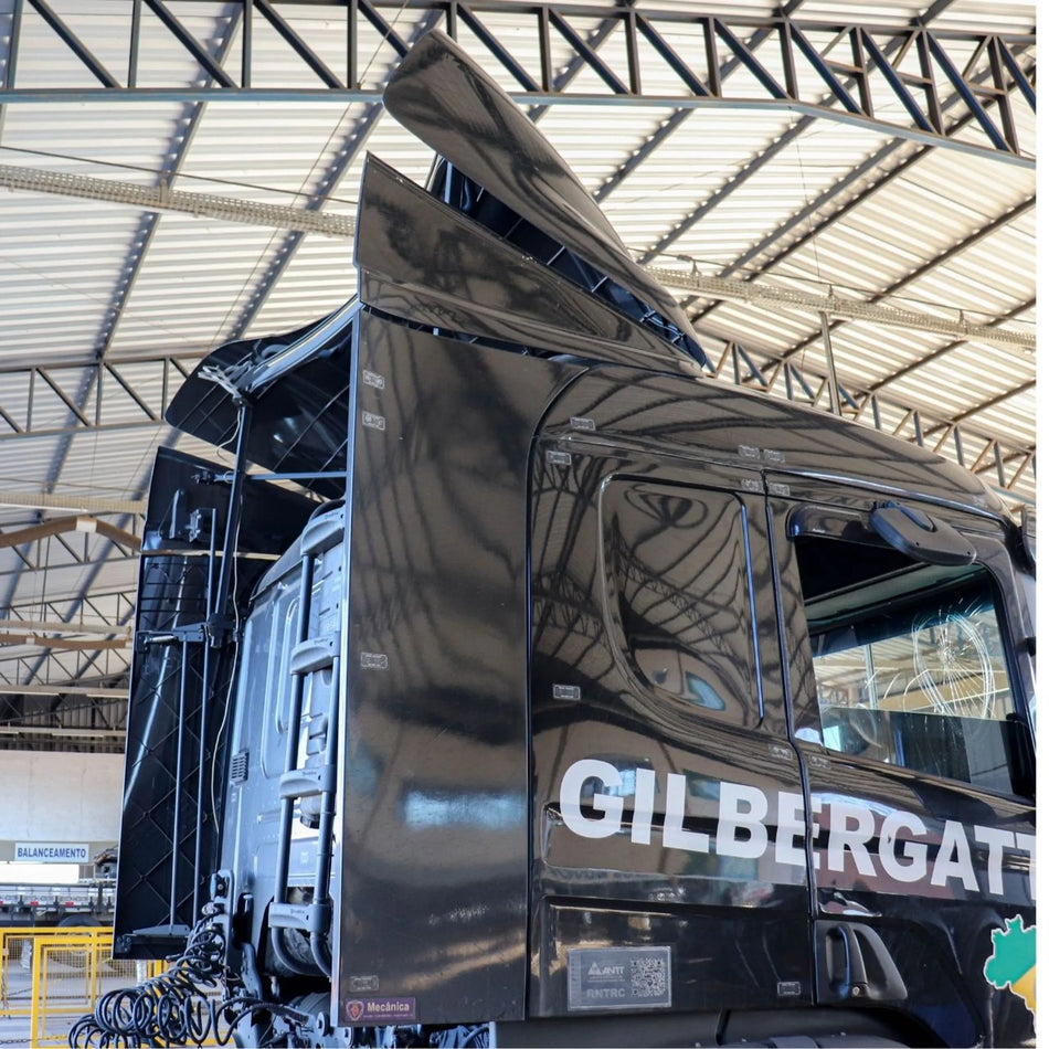 Defletor Ar Scania Série 4 e 5 Cabine P Completo Rodoplast