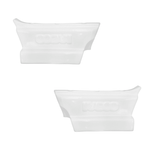 Tampa Estribo Iveco Stralis Polímero Branco Par