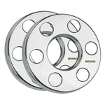 Calota Protetora Roda 6 Furos Dianteira Inox - Par