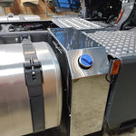 Acabamento Inox Tanque Arla 80L Scania NTG