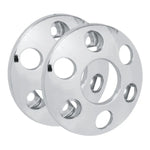 Calota Inox Aro 17,5 Ford Cargo Mercedes VW Agrale Iveco - Par