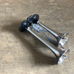 Buzina Dupla Eletropneumática Cromada 12/24V Caminhão