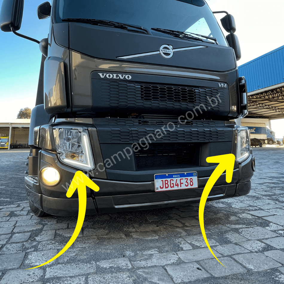 Farol LED Volvo VM 270 FM FH 2014+ Original