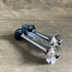 Buzina Dupla Eletropneumática Cromada 12/24V Caminhão