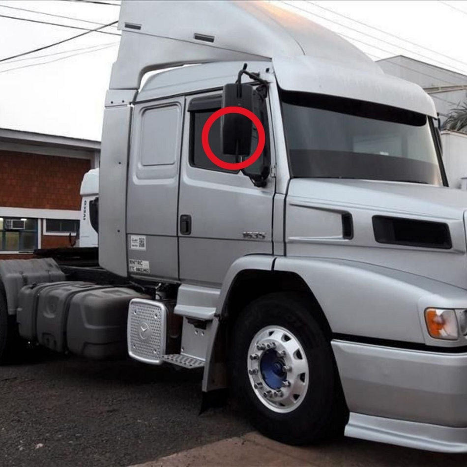 Vidro Espelho Retrovisor Bifocal Mercedes-Benz 1634 1938 2638