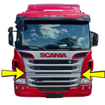Grade Frontal Intermediária Fixa Scania P 2010 a 2012
