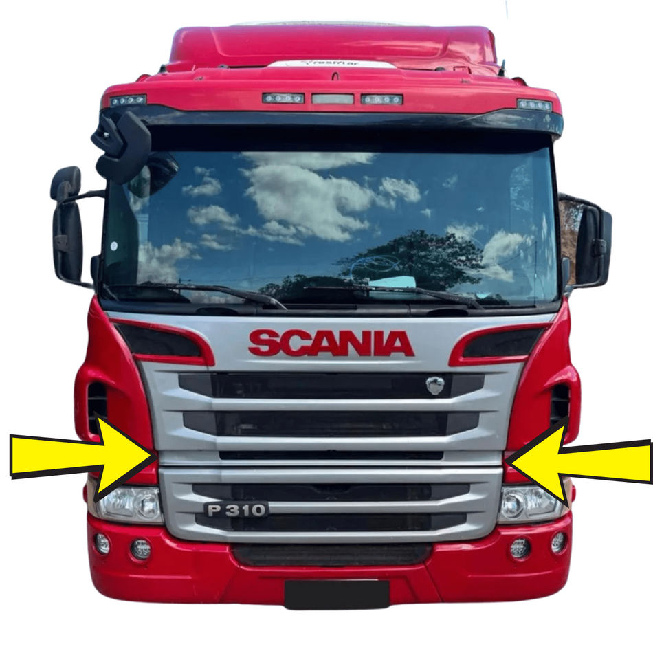 Grade Frontal Intermediária Fixa Scania P 2010 a 2012