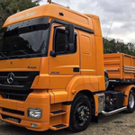 Escapamento Cromado Mercedes Actros 2016-2018 Euro 5 5" Esq