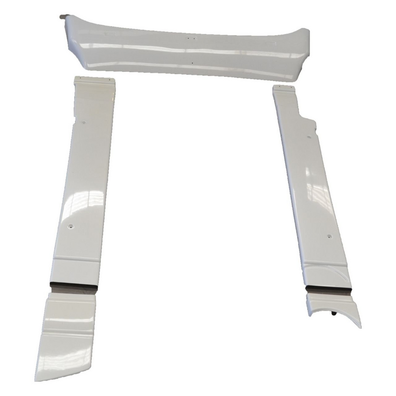 Defletor Ar Mercedes Actros Megaspace Completo - Rodoplast