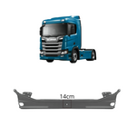 Capa Para-choque Baixo Scania NTG 2019+ Injetado