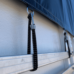 Gancho de Lona Caminhão Ferro Reforçado Kit 10 Unidades