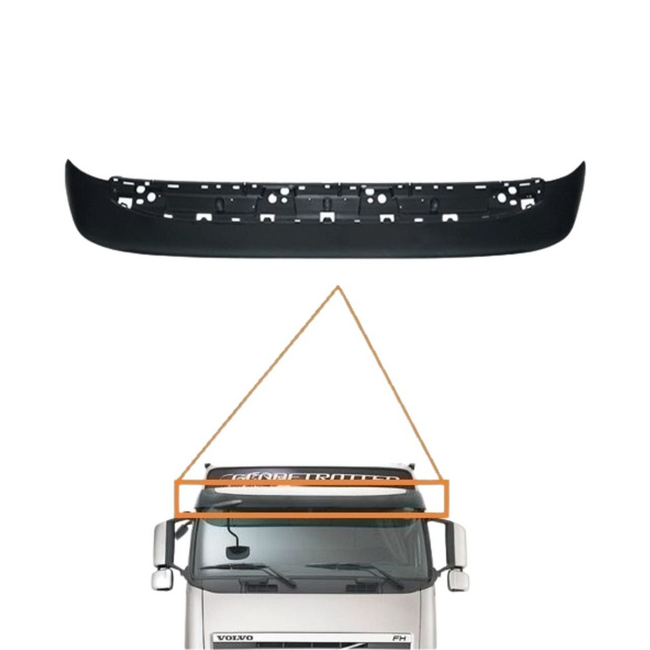 Lâmina Tapa Sol Volvo FH 2015 a 2021 Fabbof Acrílico