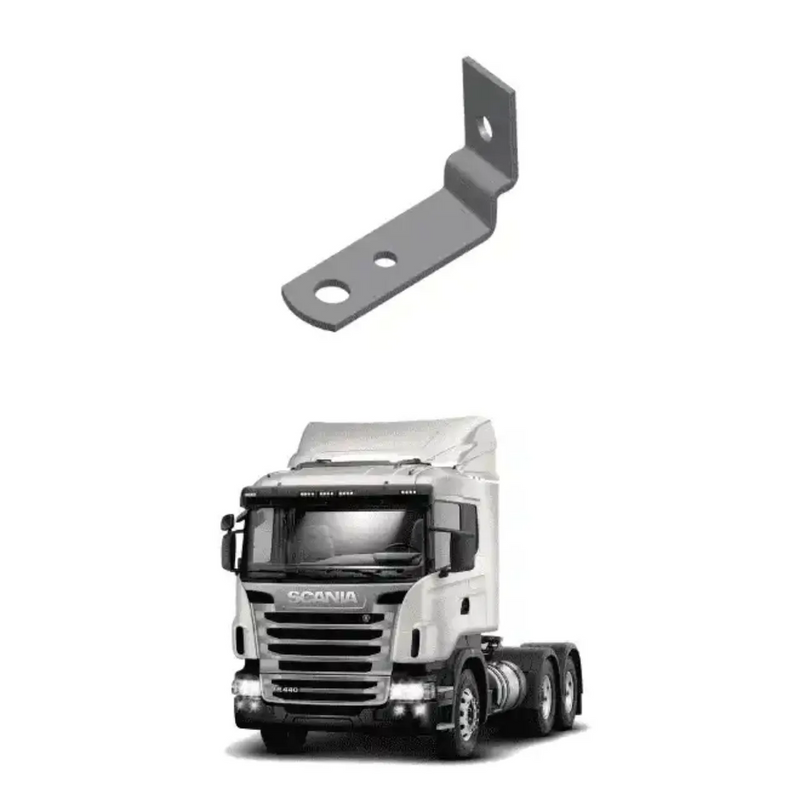 Suporte Antena PX Scania S5 Coluna Aço Reforçado