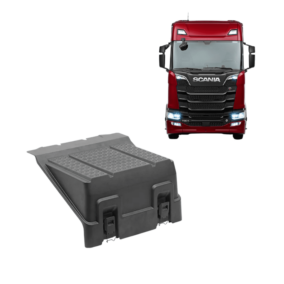 Tampa Caixa Bateria c/ Degrau Scania NTG 2019+ c/ Presilhas