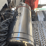 Tanque Arla Adicional 155/190/235/260L Inox Tampa Antivazamento