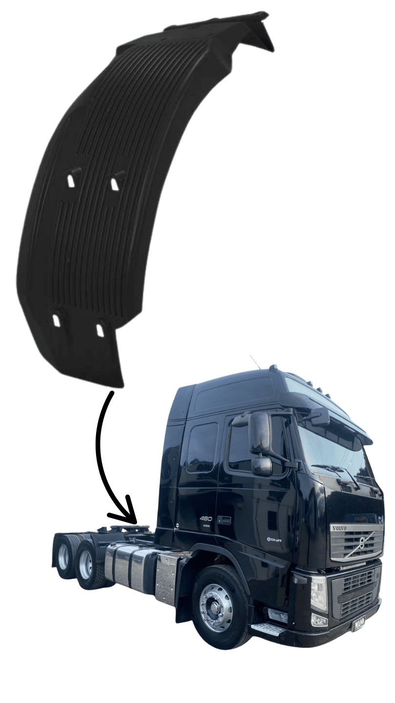 Paralama Interno Cabine Volvo FH 2004 a 2014