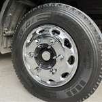 Calota Roda Dianteira Bright Truck Aro 17,5 Cubo Menor 2un