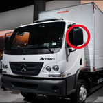 Vidro Espelho Retrovisor Mercedes Accelo I até 2019