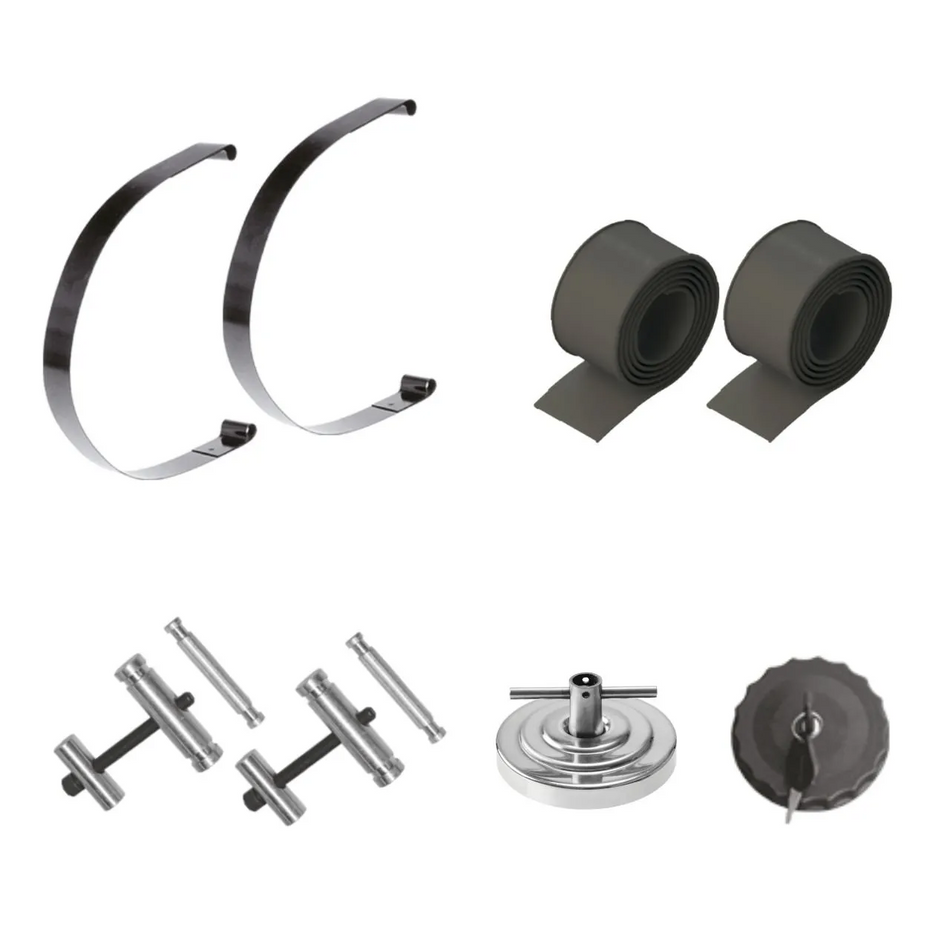 Kit Tanque Combustível Alumínio DAF XF - Completo