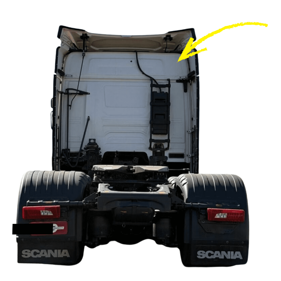 Chapa Traseira Superior Scania NTG Série R/G/P Cabine Normal