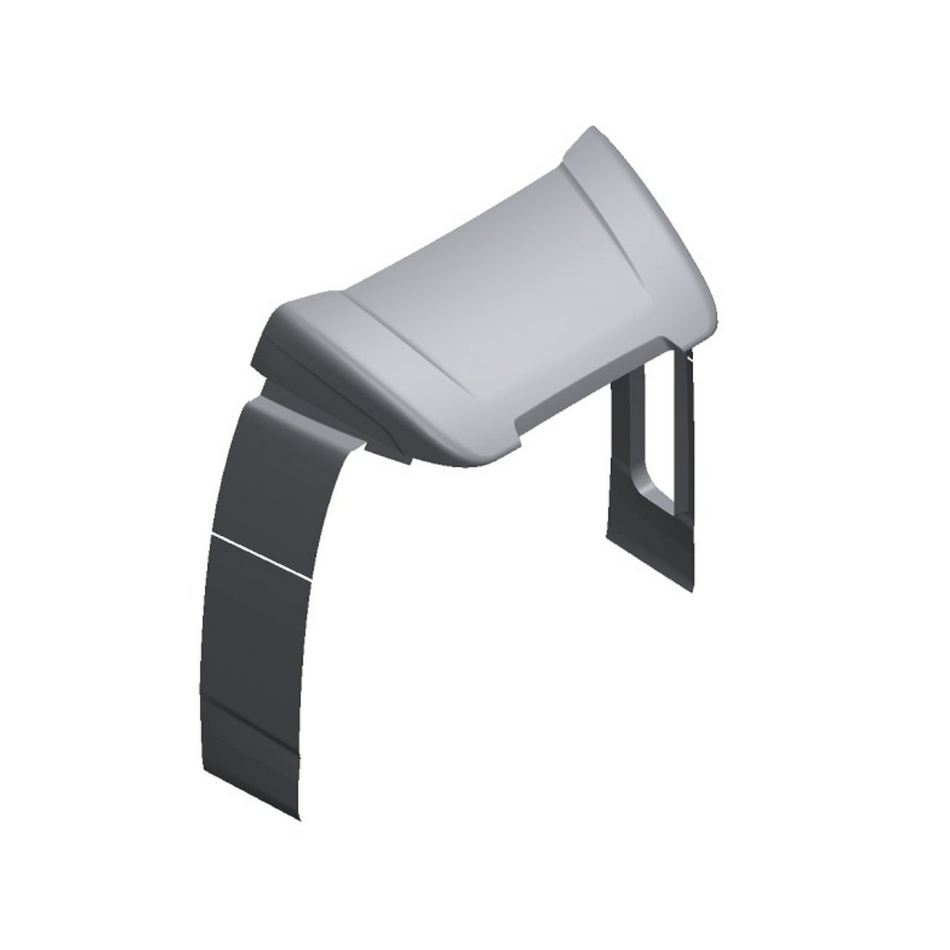 Defletor de Ar VW Constellation Cabine Alta Leito Fibroplast