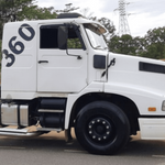 Calha de Chuva Volvo NL Porta Grande - Par Completo