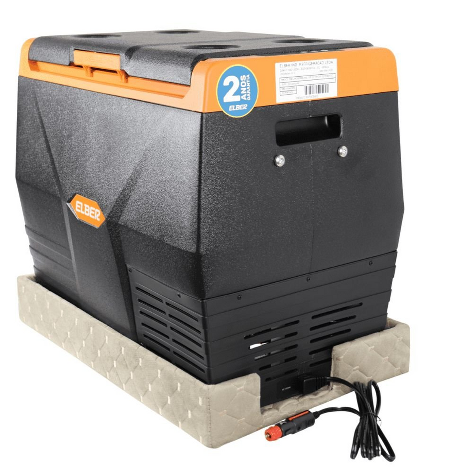 Caixa Base Geladeira 35L Caminhão Cinza Claro Campagnaro