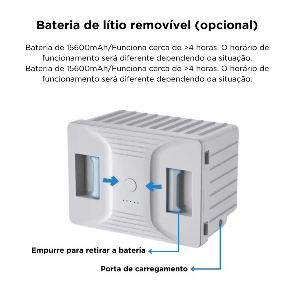 Bateria Lítio Removível Geladeira Maxiclima X-Travel 15600mAh