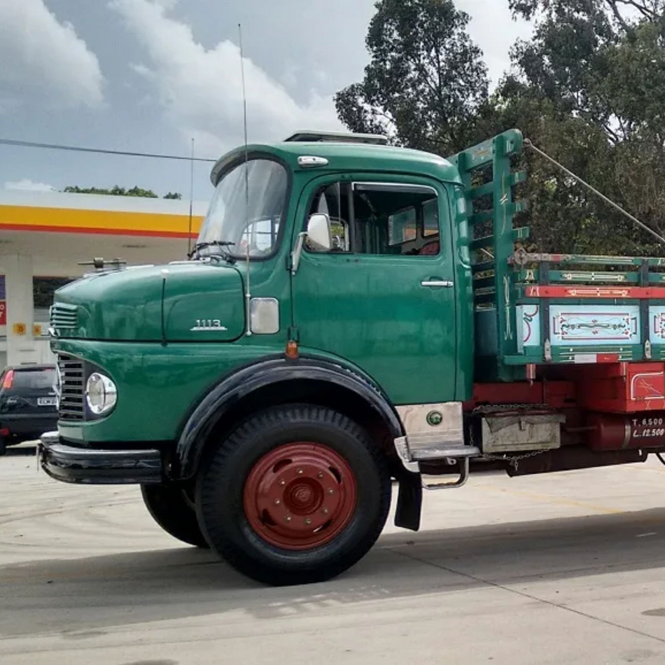 Calha de Chuva Mercedes-Benz 1113 1114 1313 Larga Par