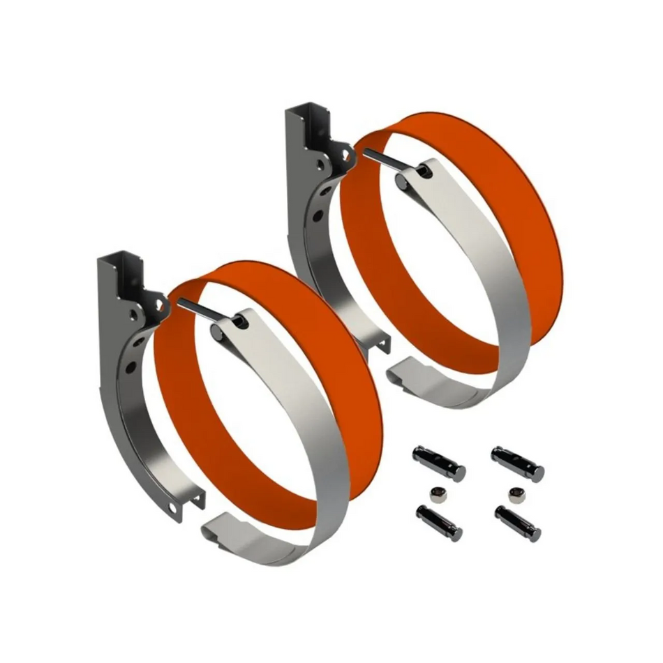 Kit Fixação Tanque Combustível Lateral 450mm Amil Completo