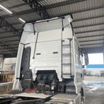 Defletor de Ar MAN TGX VW Meteor Cabine Alta Branco