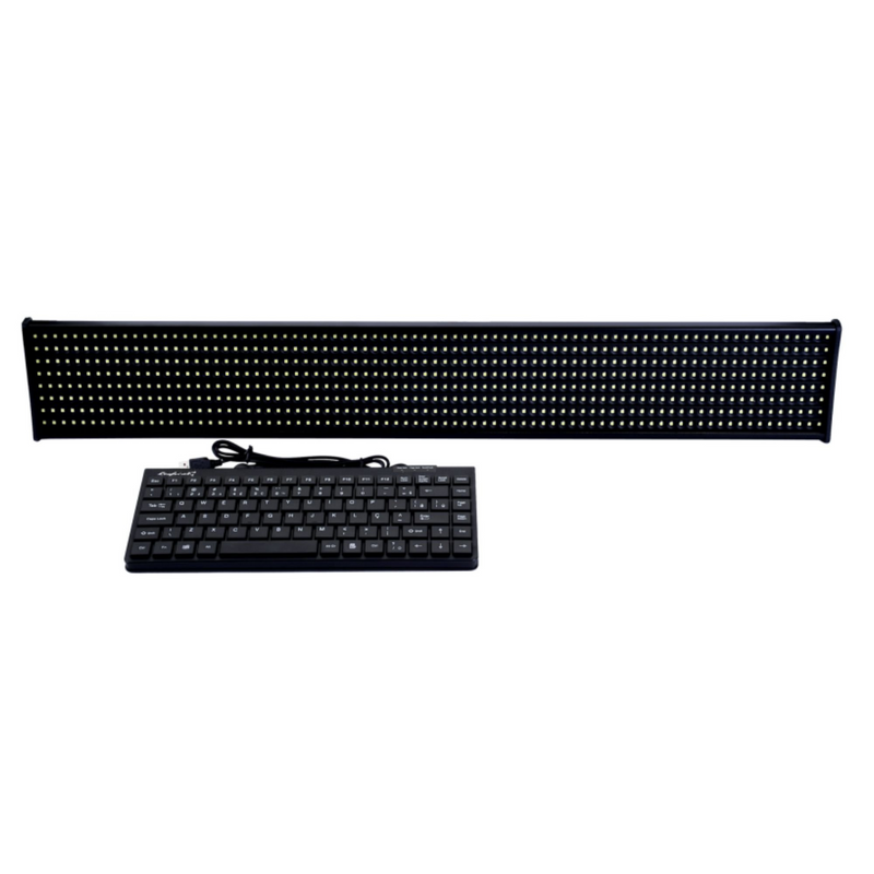 Itinerário Letreiro LED 8 Linhas Resfriar Caminhão