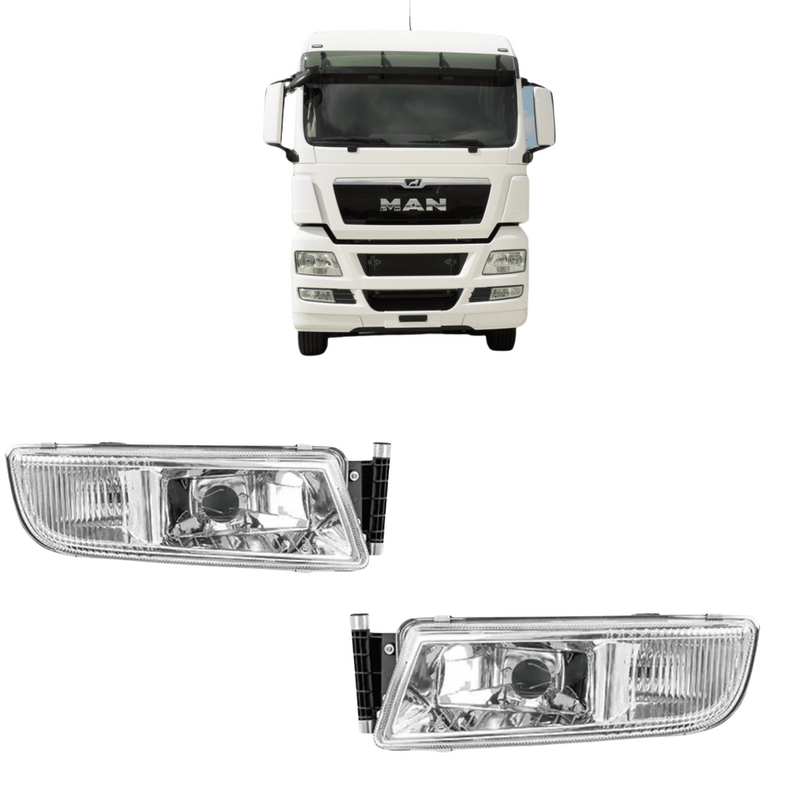 Farol Auxiliar de Neblina MAN TGX VW Meteor Original