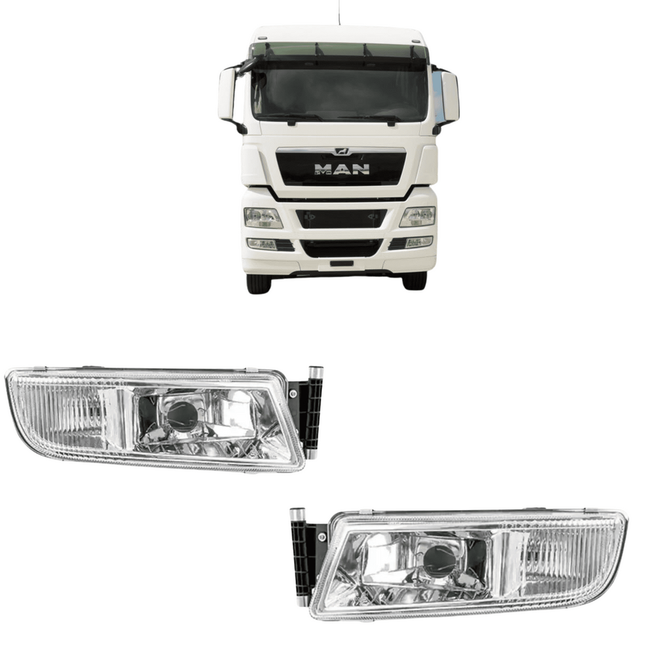 Farol Auxiliar de Neblina MAN TGX VW Meteor Original
