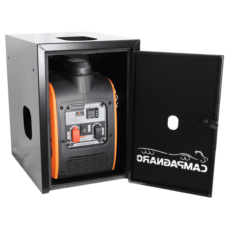 Kit Gerador 24V Gasolina + Caixa Proteção Zanbor Caminhão