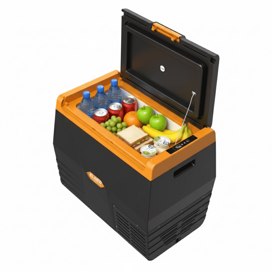Geladeira 35L 12V 24V Caminhão Elber Black Frigobar