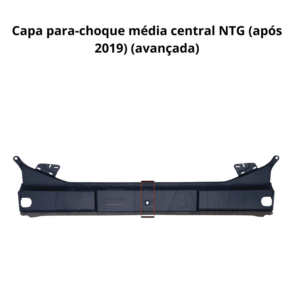 Capas Para-choque Médio Scania NTG 2019+ Avançadas Jogo