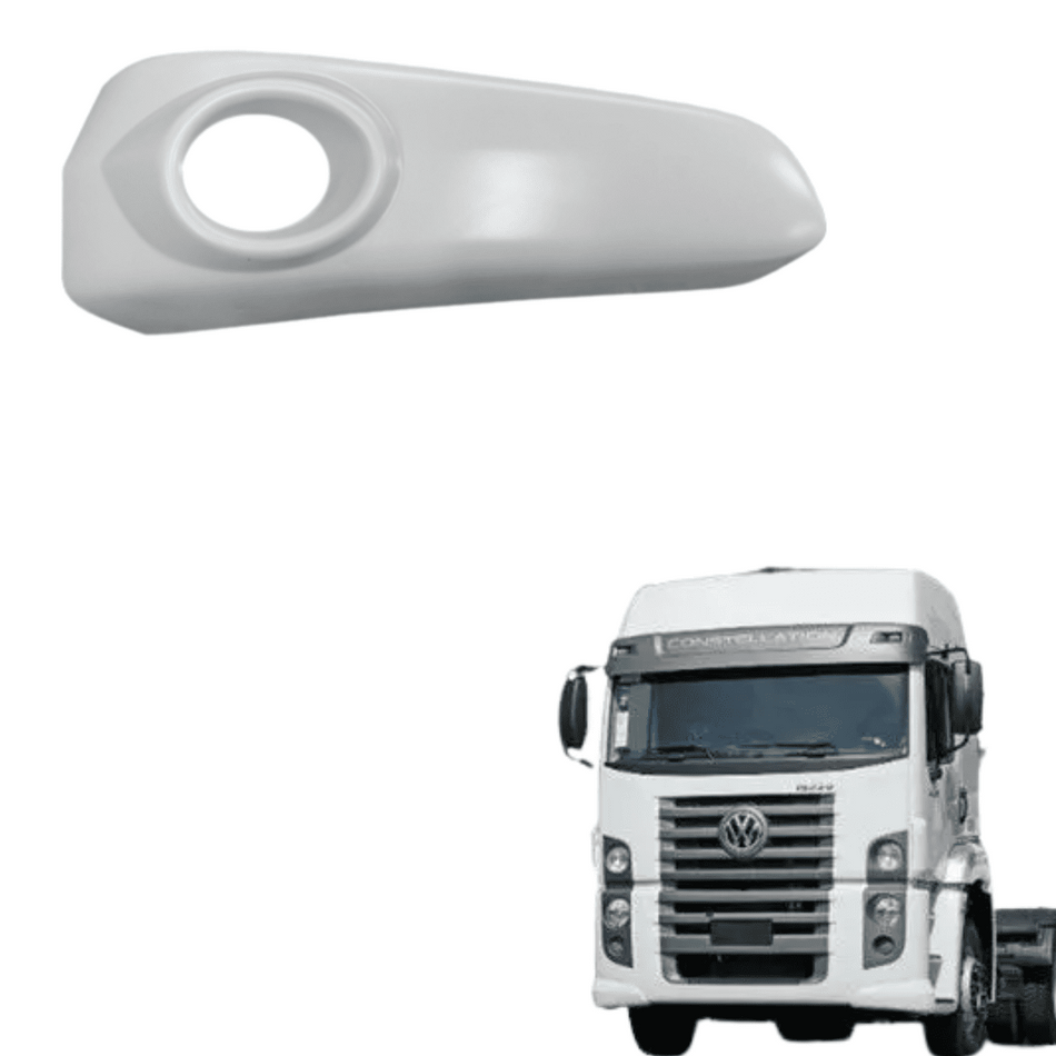 Moldura Farol Auxiliar Volkswagen Constellation 2 Degraus Boff