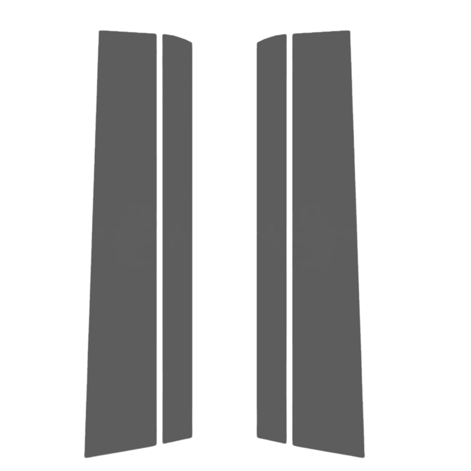 Aplique Coluna Porta Iveco S-Way Inox Espelhado PAR