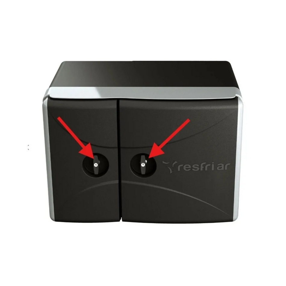 Fechadura Geladeira Resfriar 110L - Ref 300.0747