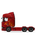 Acabamento Maçaneta Inox Scania 2019-2021 Modelo 2