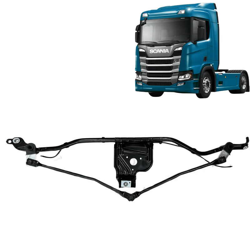 Conjunto Limpador Para-brisa Scania NTG 2019+ Sem Motor