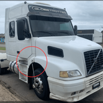 Para-lama Dianteiro Volvo NH 12 Fibracel Fibra