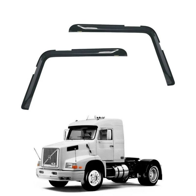 Calha de Chuva Volvo NL Porta Grande - Par Completo