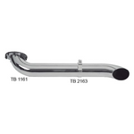 Escapamento Cromado Mercedes Actros 2016-2018 Euro 5 5" Esq