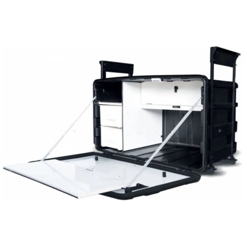 Caixa Mantimentos LED Mesa Gavetas 1,13m Caminhão