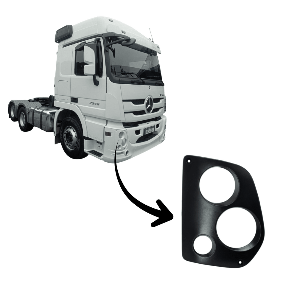Acabamento Farol Mercedes Actros 2017-2020 LE/LD